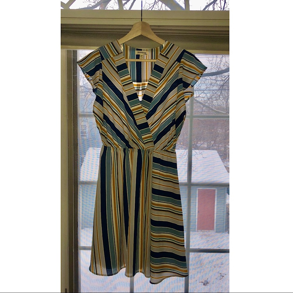 Patterned summer dress by Monteau